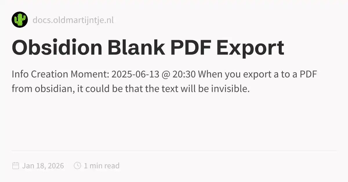 Obsidion Blank PDF Export